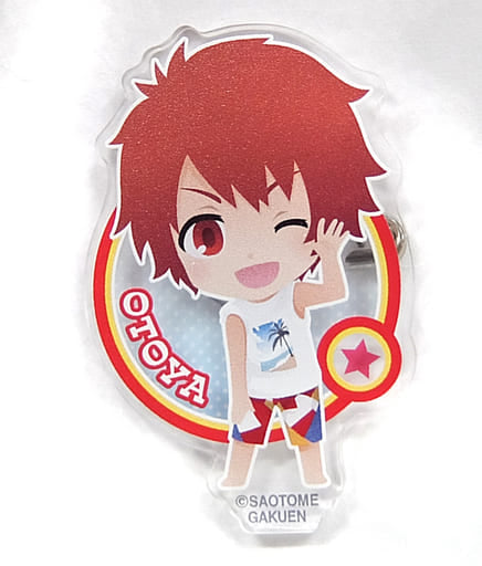 Otoya Ittoki Uta no Prince Sama SHINING STORE LOT Acrylic Badge Shining Store Limited Kuji Prize D-1 Badge [USED]