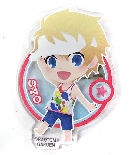 Sho Kurusu Uta no Prince Sama SHINING STORE LOT Acrylic Badge Shining Store Limited Kuji Prize D-6 Badge [USED]
