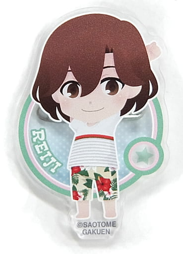 Reiji Kotobuki Uta no Prince Sama SHINING STORE LOT Acrylic Badge Shining Store Limited Kuji Prize D-8 Badge [USED]