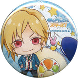 Nazuna Nito Ensemble Stars! X Animatecafe Trading Tin Badge Part 2 Animate Cafe Limited Can Badge [USED]