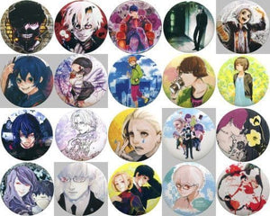 Tokyo Ghoul Collection Tin Badge All 20 Types Set Can Badge [USED]
