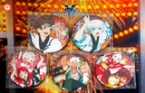 Tai Can Badge 5 Types Set Tales of Zestiria 2015 Machi Asobi Personal Sponsor Awa Odori Poster & Goods Set Course Benefits Can Badge [USED]