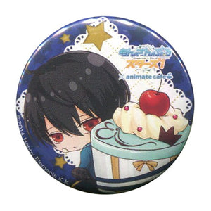 Ritsu Sakuma Ensemble Stars! X Animatecafe Trading Tin Badge Part 1 Animate Cafe Limited Can Badge [USED]