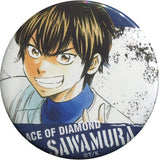 Sawamura Eijun Original Picture Ace of Diamond Trading Can Badge C89 Goods Can Badge [USED]