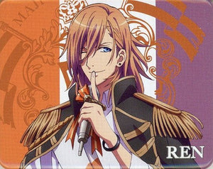 Ren Jinguji Uta no Prince Sama Maji Lovelive 5th Stage Trading Tin Badge Can Badge [USED]