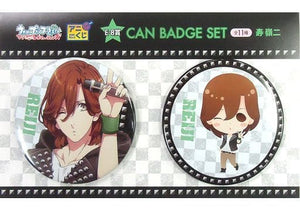 Reiji Kotobuki Uta no Prince Sama Maji LOVE Revolutions Anikuji Prize E-8 2 Piece Set Can Badge [USED]