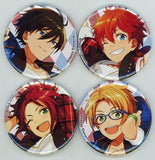 Trickstar Ensemble Stars! Youth Capriccio & Victory Song of the Revolutionaries Animate Limited Edition Included Benefits 4 Types Set Can Badge [USED]