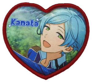 Kanata Shikai Ensemble Stars! Cushion Badge Ebox Badge [USED]