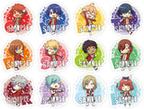 Otoya Ittoki , etc. Uta no Prince Sama Trading Acrylic Badge Chibi Chara Marching Band Ver. All 12 Types Set Can Badge [USED]