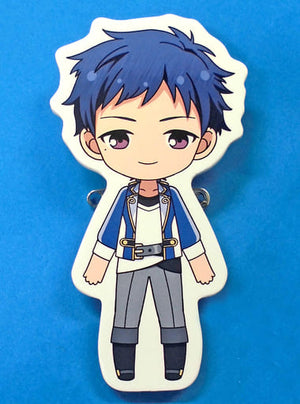 Yuzuru Fushimi Ensemble Stars! Die Cut Board Badge Vol.2 Vol.2 Adores Limited Badge [USED]