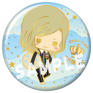 Camus Uta no Prince Sama Maji LOVE Revolutions Dekokira Badge Collection Relax Time Ver. Can Badge [USED]