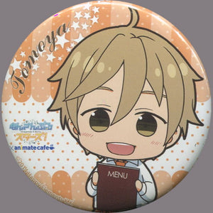 Tomoya Mashiro Ensemble Stars! X Animatecafe Trading Tin Badge Cafe Style Part 1 Can Badge [USED]