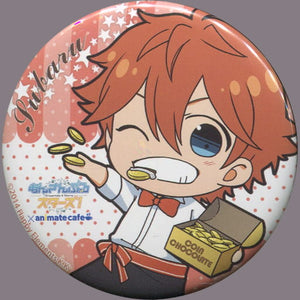 Subaru Akehoshi Ensemble Stars! X Animatecafe Trading Tin Badge Cafe Style Part 1 Can Badge [USED]