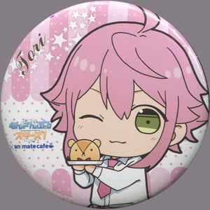 Touri Himemiya Ensemble Stars! X Animatecafe Trading Tin Badge Cafe Style Part 2 Can Badge [USED]