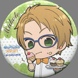 Makoto Yuuki Ensemble Stars! X Animatecafe Trading Tin Badge Cafe Style Part 2 Can Badge [USED]