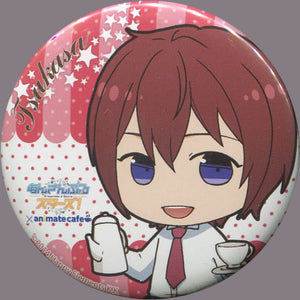 Tsukasa Suou Ensemble Stars! X Animatecafe Trading Tin Badge Cafe Style Part 2 Can Badge [USED]