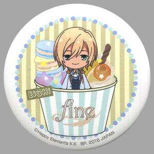 Eichi Tenshouin Ichiban Cafe X Ensemble Stars! Celebration First Live! Original Can Badge Kuji Prize B Can Badge [USED]