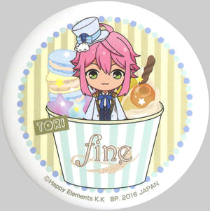 Touri Himemiya Ichiban Cafe X Ensemble Stars! Celebration First Live! Original Can Badge Kuji Prize B Can Badge [USED]