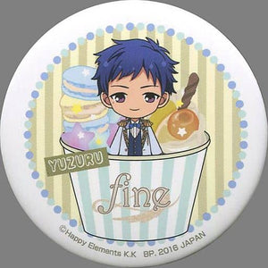 Yuzuru Fushimi Ichiban Cafe X Ensemble Stars! Celebration First Live! Original Can Badge Kuji Prize B Can Badge [USED]