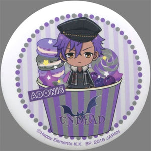 Adonis Otogari Ichiban Cafe X Ensemble Stars! Celebration First Live! Original Can Badge Kuji Prize B Can Badge [USED]