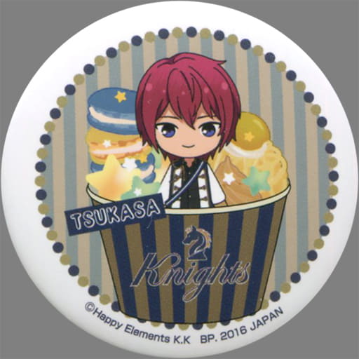 Tsukasa Suou Ichiban Cafe X Ensemble Stars! Celebration First Live! Original Can Badge Kuji Prize B Can Badge [USED]