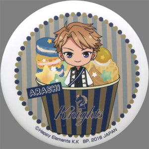 Arashi Narukami Ichiban Cafe X Ensemble Stars! Celebration First Live! Original Can Badge Kuji Prize B Can Badge [USED]