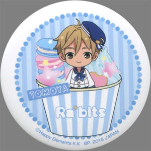 Tomoya Mashiro Ichiban Cafe X Ensemble Stars! Celebration First Live! Original Can Badge Kuji Prize B Can Badge [USED]