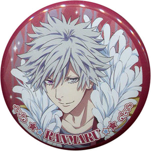 Ranmaru Kurosaki White Feather Uta no Prince Sama Maji LOVE Revolutions Character Badge Collection Can Badge [USED]