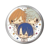 Ranmaru Kurosaki & Masato Hijirikawa & Ren Jinguji Uta no Prince Sama Maji LOVE Revolutions Dekokira Badge Collection White Jacket Ver. Can Badge [USED]