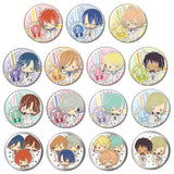 Otoya Ittoki , etc. Uta no Prince Sama Maji LOVE Revolutions Dekokira Badge Collection White Jacket Ver. All 15 Types Set Can Badge [USED]