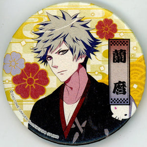 Ranmaro Ranmaru Kurosaki Uta no Prince Sama Edo no Otono sama Trading Japanese Style Can Badge Can Badge Can Badge [USED]