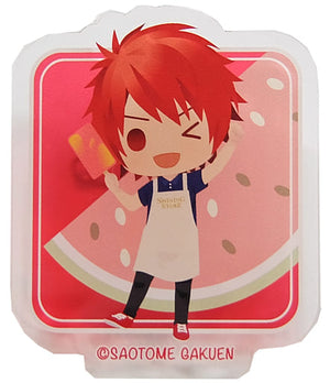 Otoya Ittoki Uta no Prince Sama Trading Acrylic Badge SHINING STORE Chibi Chara Ver. SHINING STORE Limited Can Badge [USED]