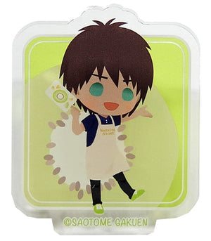 Cecil Aijima Uta no Prince Sama Trading Acrylic Badge SHINING STORE Chibi Chara Ver. SHINING STORE Limited Can Badge [USED]