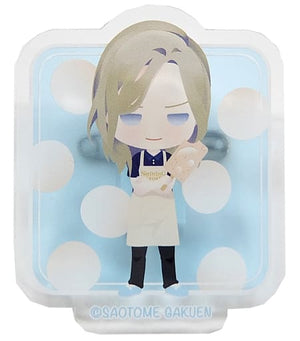 Camus Uta no Prince Sama Trading Acrylic Badge SHINING STORE Chibi Chara Ver. SHINING STORE Limited Can Badge [USED]