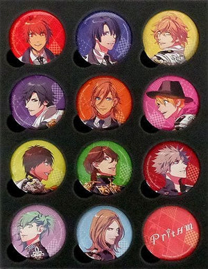 Otoya Ittoki , etc. Uta no Prince Sama Chinatsu Kurahana Complete Visual Book Prithm Animate Limited Set Bundled Benefits 12 Can Badges & Binder Can Badge [USED]