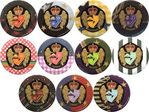 Otoya Ittoki , etc. Uta no Prince Sama Shining Dream Festa KM UP Trading Tin Badge All 11 Types Set Can Badge [USED]