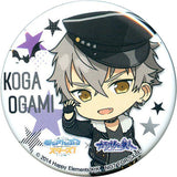 Koga Oogami Ensemble Stars! X Karaoke No Tetsujin Original Can Badge Drink Order Benefits Can Badge [USED]