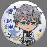 Sena Izumi Ensemble Stars! X Karaoke No Tetsujin Original Can Badge Drink Order Benefits Can Badge [USED]