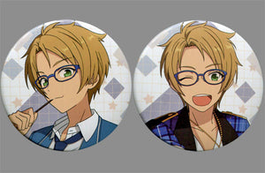 Makoto Yuuki Ensemble Stars! Welcome to Festa Character Badge Collection Ensemble Stars! Anniversary Live Kuji A Prize C Set of 2 Can Badges Can Badge [USED]