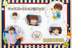 Kirishima Natsuya Birthday Surprise! Character Collection Can Badge 6 Set High Speed! Free! Starting Days Kyoto Animation Shop Limited Can Badge [USED]