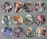 Ren Fujii, etc. Dies irae Dodeka Can Badge Mad Man Ver. Shop in Ikebukuro P'Parco All 12 Types Set Can Badge [USED]