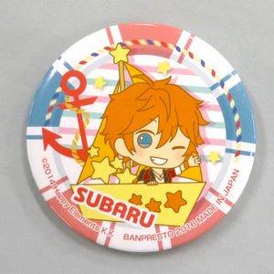 Subaru Akehoshi Ichiban Cafe X Ensemble Stars! Enjoy Summer! Can Badge Kuji Prize B Can Badge [USED]