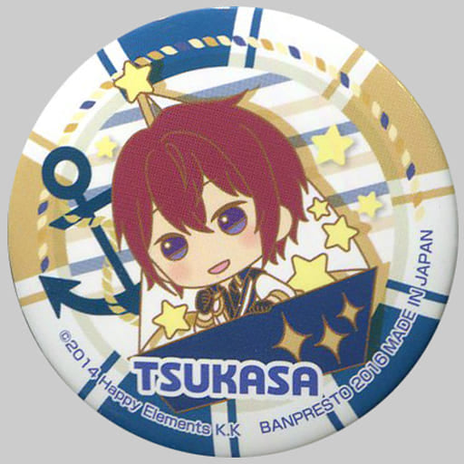 Tsukasa Suou Ichiban Cafe X Ensemble Stars! Enjoy Summer! Can Badge Kuji Prize B Can Badge [USED]