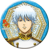 Sakata Gintoki Can Badge Galactic Samurai Legend Ver. Gintama Can Badge [USED]