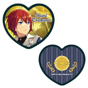 Tsukasa Suou Ensemble Stars! Cushion Badge Gbox Badge [USED]