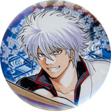 Gintoki Sakata Gintama Collection Can Badge Great Gintama Exhibition Wipe Your Ass Before You Get Paid Limited Can Badge [USED]