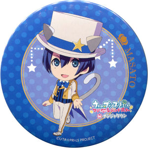 Masato Hijirikawa Uta no Prince Sama Maji Love Legend Star In Namja Town Garapon Stand Legend Star Garapon Prize D Can Badge [USED]