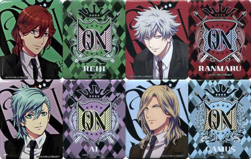 Uta no Prince Sama Quartet Night Live Evolution 2017 Character Badge Collection All 8 Types Set Can Badge [USED]