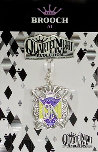 Ai Mikaze Uta no Prince Sama Quartet Night Live Evolution 2017 Brooch Can Badge [USED]