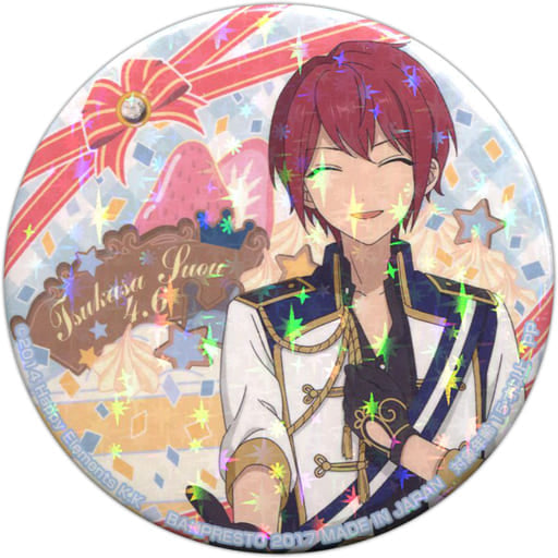 Tsukasa Suou Ensemble Stars! Anniversary Can Badge April-June Can Badge [USED]